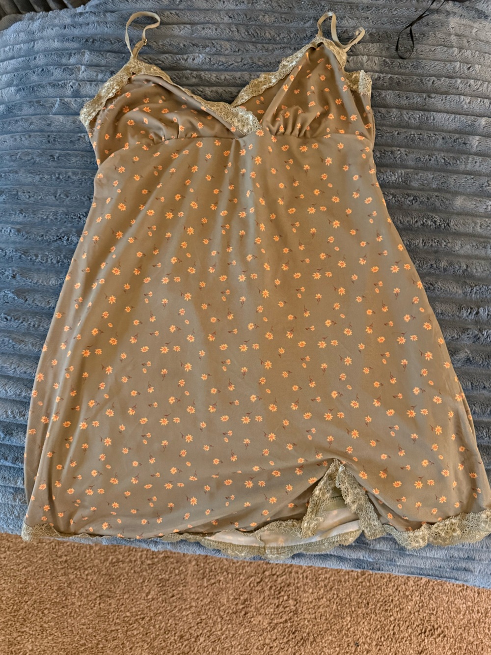 Women’s Lace-Trim Slip dress